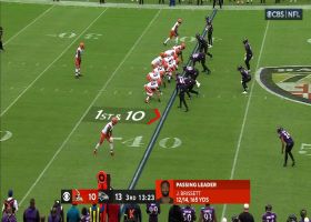 Sack parade continues in Browns-Ravens with Queen's QB takedown
