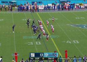 Kyle Philips lays out for 20-yard reception