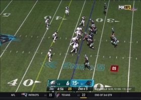 Sam Darnold lasers 24-yard pass to leaping Ian Thomas