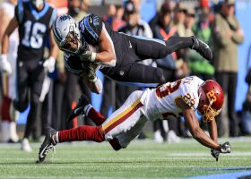 Panthers trick play leads to 16-yard catch by Tremble