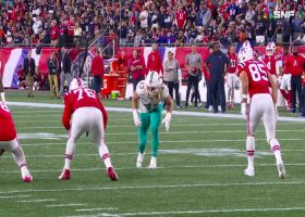 Andrew Van Ginkel wins with speed off edge for sack on Mac Jones