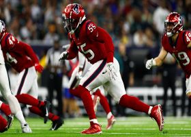 Jerry Hughes is a blur en route to sack of Hurts on opening play of second half