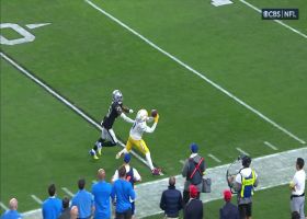 Nate Hobbs' tight coverage turns away Chargers on fourth-and-9