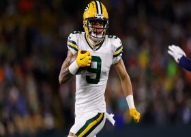 Rodgers zips 18-yard pass to Watson in incredibly tight window
