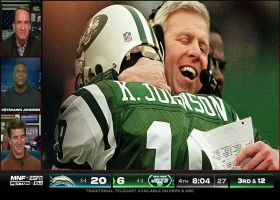 Keyshawn Johnson recalls time with Jets, Bill Parcells