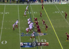 Richie James takes bubble screen for 15-yard ride