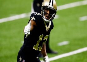 Slater: Michael Thomas back in Saints' building and 'in good spirits'