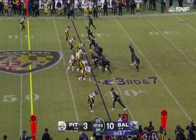 Mark Andrews drags across middle for 18-yard catch and run