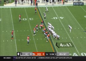 Garoppolo's fourth-down loft hits Adams amid hit-stick tackle