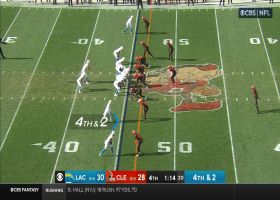 Martin Emerson's PBU terminates Bolts' fourth-down attempt
