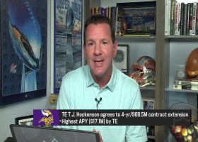 Rapoport: T.J. Hockenson agrees to four-year, $68.5M contract extension with Vikings