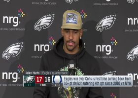 Nick Sirianni, Jalen Hurts, Jeff Saturday share thoughts on Eagles-Colts Week 11 game