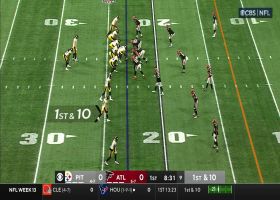 Richie Grant reads play perfectly on 5-yard TFL vs. Pickett