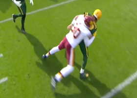 Montez Sweat swarms Aaron Rodgers for early sack