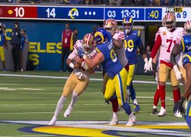 Donald's interior havoc facilitates Gaines' third-down sack on Garoppolo