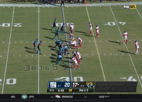 Adoree' Jackson's blanket coverage forces Lawrence into key third-down incompletion
