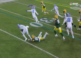 Darnell Savage brushes off block for TFL