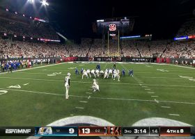 McPherson’s 48-yard FG gets friendly bounce from right upright