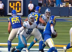 Lions bring the pressure to Stafford for key sack