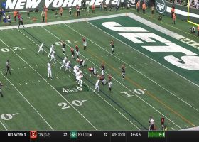 B.J. Hill teams up with Trey Hendrickson for third strip-sack on Flacco