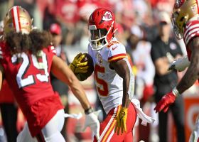 Clyde Edwards-Helaire escapes through big hole for 16-yard TD run