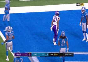 Bisi Johnson hauls in his first career TD reception