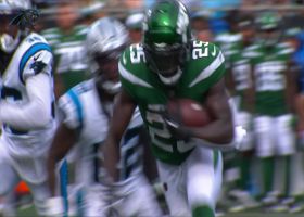 Israel Abanikanda hits B button perfectly on 27-yard run