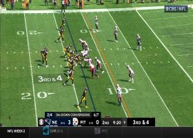 Jahlani Tavai takes down Trubisky on third down