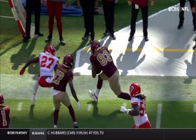 Ricky Seals-Jones' truck stick vs. Fenton has Chase Young HYPED