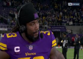 Dalvin Cook discusses his two touchdown performance in 'TNF' win