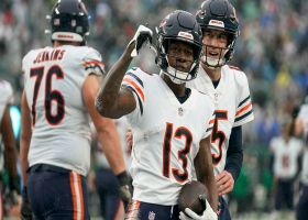 Pringle's first TD catch as a Bear comes via Siemian's tight-window pass