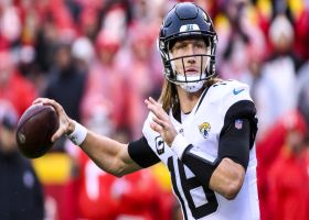 Trevor Lawrence zips 15-yard completion to Kirk over the middle