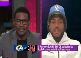 Jalen Ramsey tells Michael Irvin how he'll cover Ja'Marr Chase in Super Bowl LVI