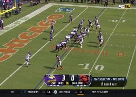 Marcus Davenport limps off field with apparent injury in Vikings-Bears game