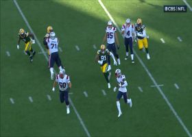 Kendrick Bourne takes reverse for 15-yard ride to open grass