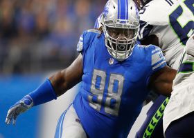 Damon 'Snacks' Harrison gets sack in first game with Lions