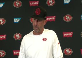 Kyle Shanahan on Brock Purdy's play in first game back from injury