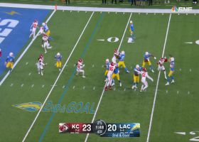 Joshua Palmer's second TD catch of 'SNF' gives Chargers late lead over Chiefs