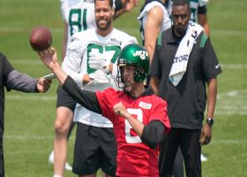 Aaron Rodgers comes out of preseason game healthy after throwing TD pass to  Garrett Wilson in Jets debut - Newsday