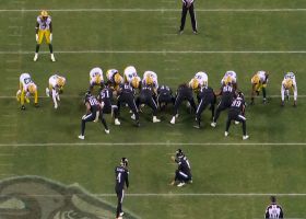 Jake Elliott absolutely drills 54-yard field goal to extend Eagles' lead to 10