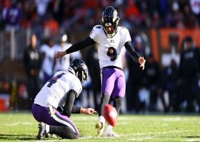 Justin Tucker drills 50-yard FG to get Ravens on the board