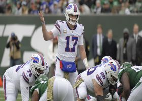 Jets defensive line buries Josh Allen on third-down sack