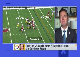 Pelissero: Kenny Pickett suffered bone bruise, muscle strain; could play Week 5 vs. Ravens