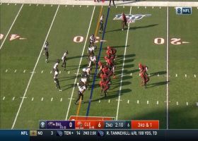 Jaylon Ferguson sniffs out odd Browns play for big TFL