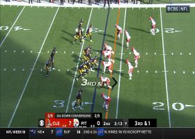 Jaylen Warren's incredible effort moves the chains