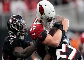 Trey McBride stumbles past goal line for his first NFL TD