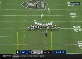 McLaughlin's 48-yard FG doinks off upright