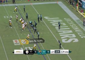 Vaughns hauls in 21-yard reception setting up Steelers in red zone