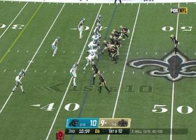 Deonte Harris impresses with sliding comeback catch