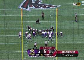 Younghoe Koo's 43-yard FG extends Falcons' lead to 8-3